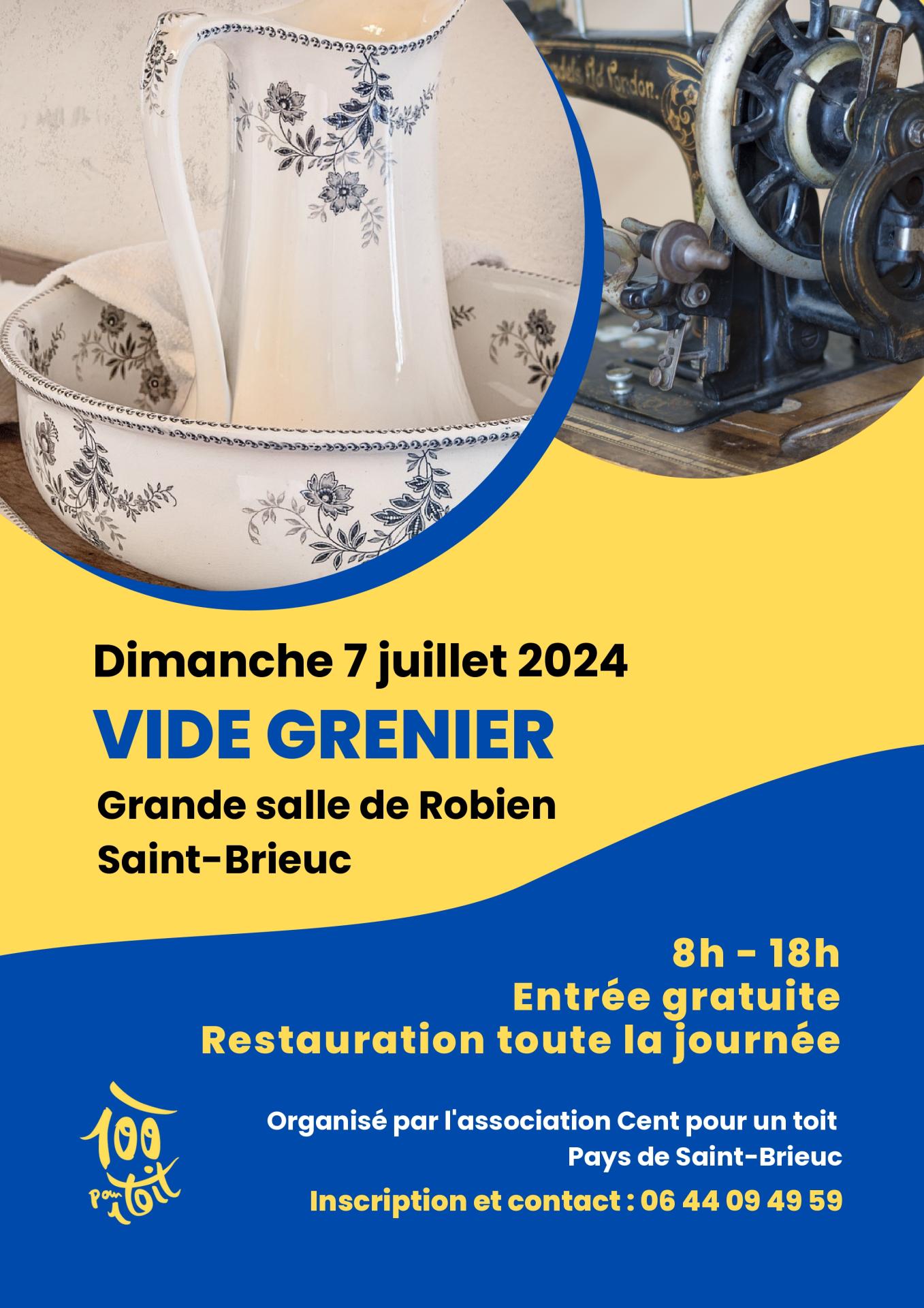 Vide grenier 100 pour un toit page 0001